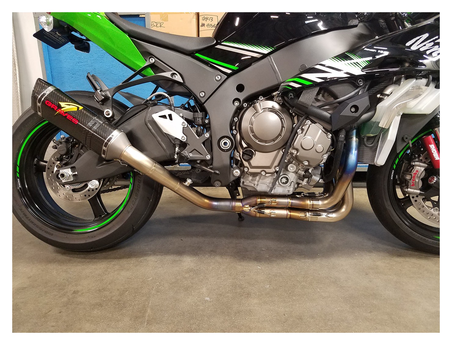 Graves Link Exhaust Headers Kawasaki ZX10R 2016-2018 - Cycle Gear