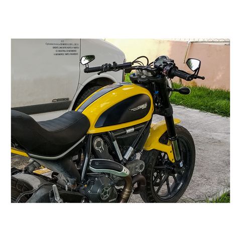 Woodcraft Clip-On Risers w/ Adapter Plate Ducati Scrambler 