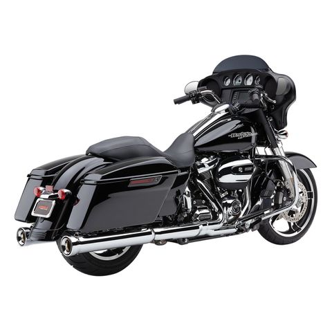 Cobra 4" NH Slip-On Mufflers For Harley Touring 2017-2026