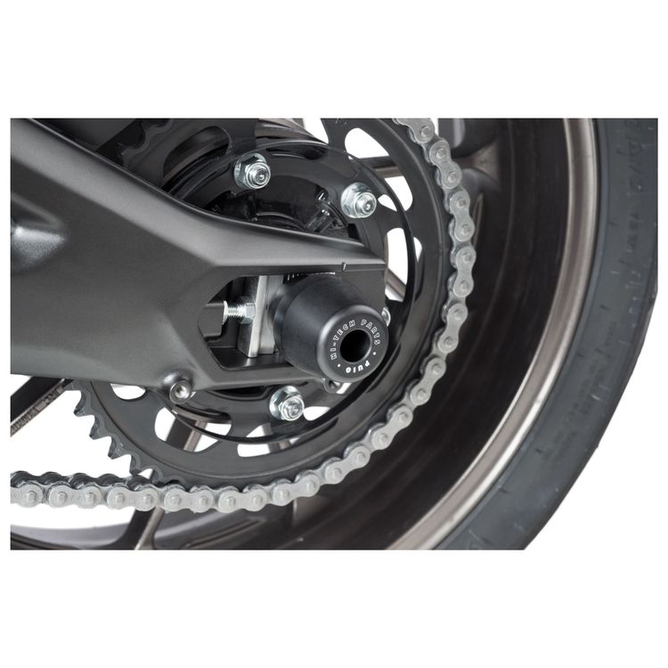 Puig Axle Sliders Rear Yamaha FZ07 / MT07 / XSR700 Cycle Gear