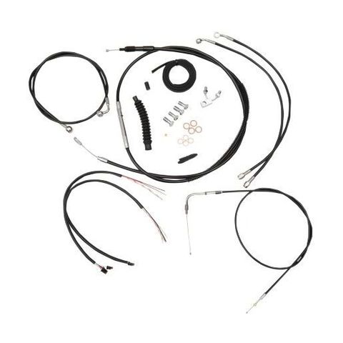 LA Choppers Handlebar Cable Brake Line And Wire Kit For Harley Sportster w/ABS 2014-2022