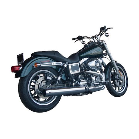 Firebrand Exhaust 4" Loose Cannon Slip-On Muffler For Harley