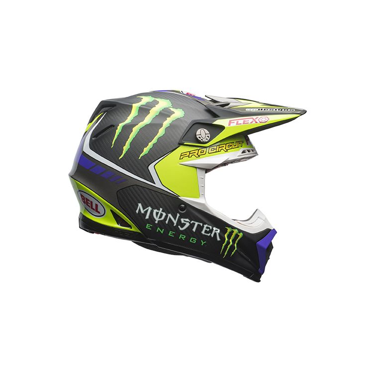 Bell moto 9 carbon flex pro circuit Clearance