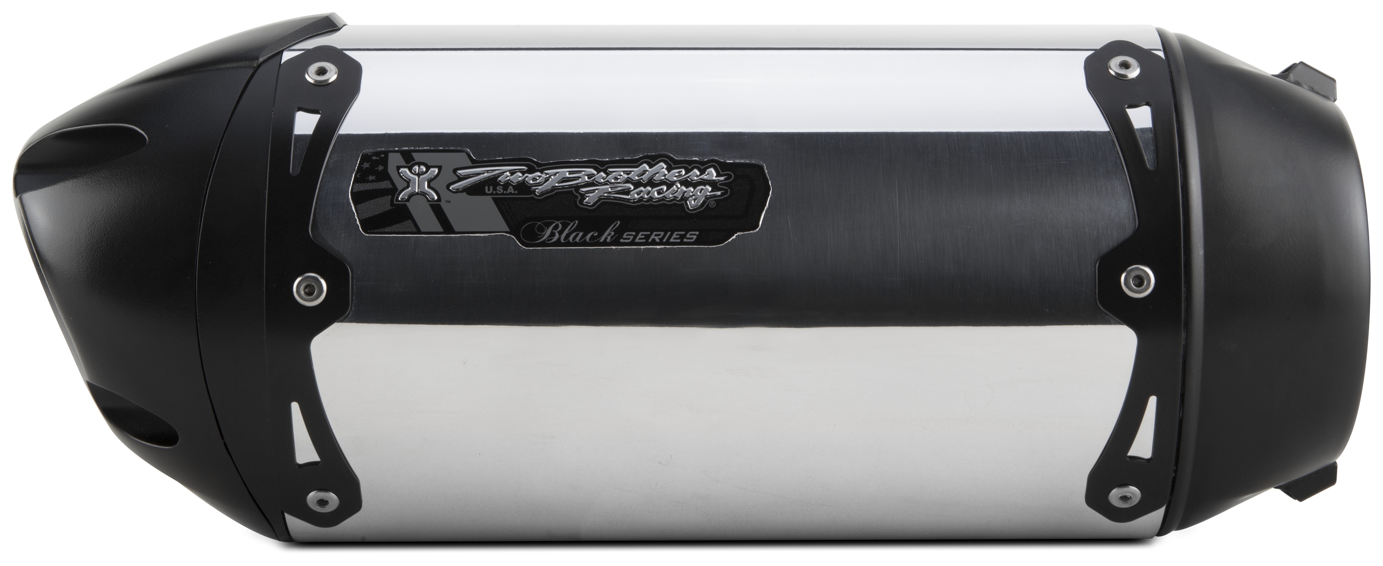 Two Brothers S1R Black Series SlipOn Exhaust CanAm Spyder F3T 2015