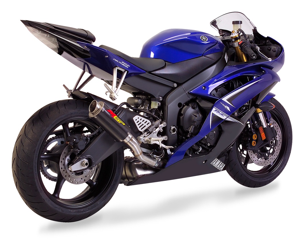 Hotbodies Racing MGP Slip-On Exhaust Yamaha R6 2006-2020 - Cycle Gear