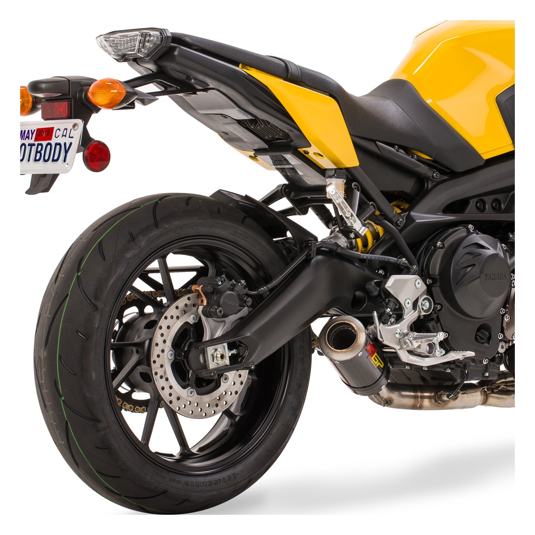 Hotbodies Racing MGP Exhaust System Yamaha FZ09 20142016 Cycle Gear