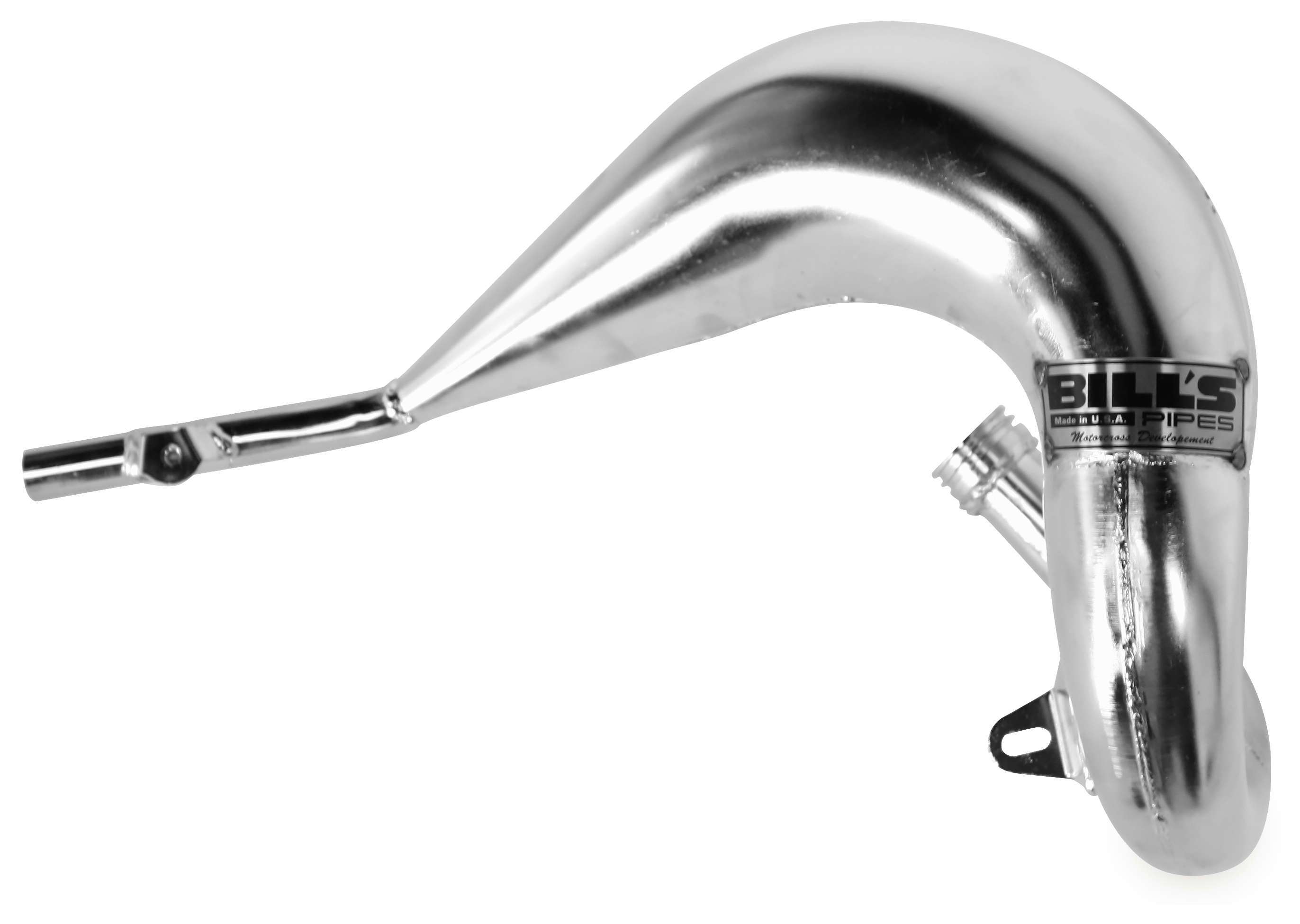 Bill's Pipes MX2 Nickel Pipe Yamaha YZ85 20022017 Cycle Gear