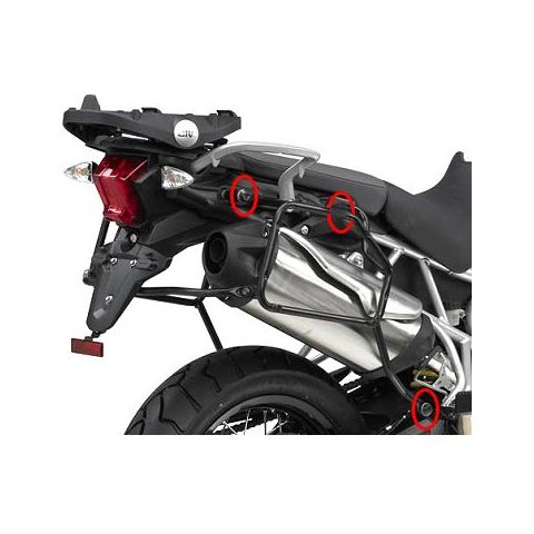 Givi PLR6408 Rapid Release Side Case Racks Triumph Tiger Explorer 2016-2021