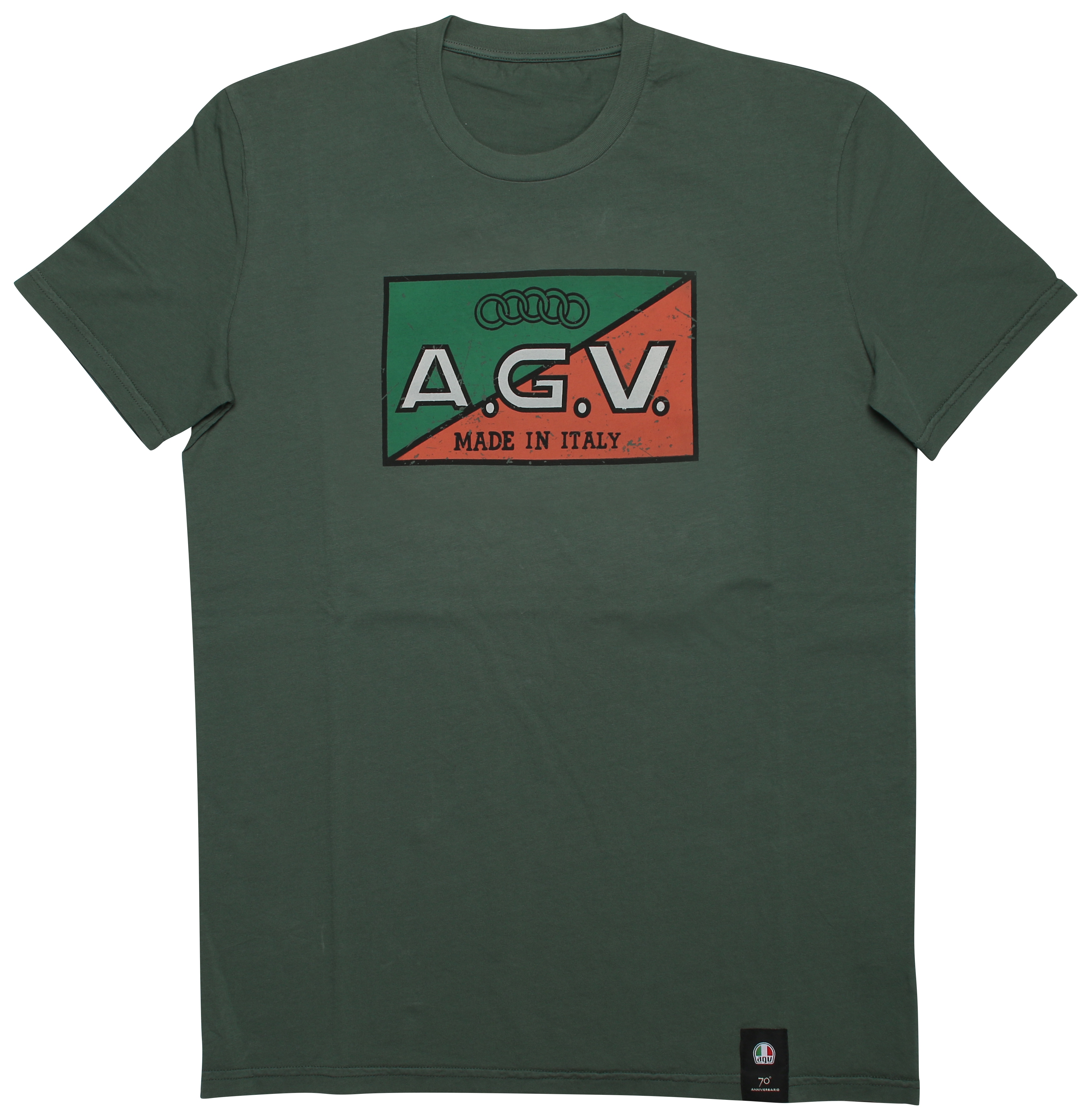 T-Shirt Unisexe AGV Moto - Coton, Pour Hommes, Femmes Ou Fans De Moto - Neuf Avec étiquettes