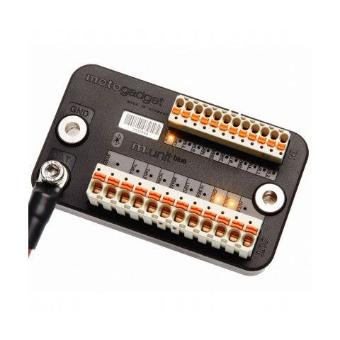 Motogadget mo-Unit Blue Digital Control And Fuse Box