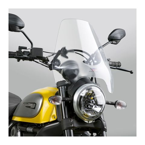 National Cycle Deflector Screen Windshield - U-Clamp