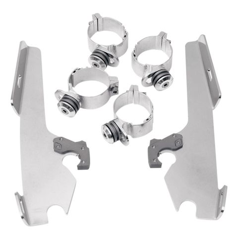 Memphis Shades Fats / Slim / Batwing Trigger-Lock Mount Kit For Harley Dyna / Softail 2006-2017
