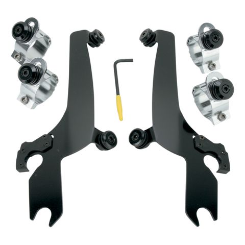 Memphis Shades Sportshield Trigger-Lock Mount Kit For Harley Super Glide / Softail / Dyna 1985-2013