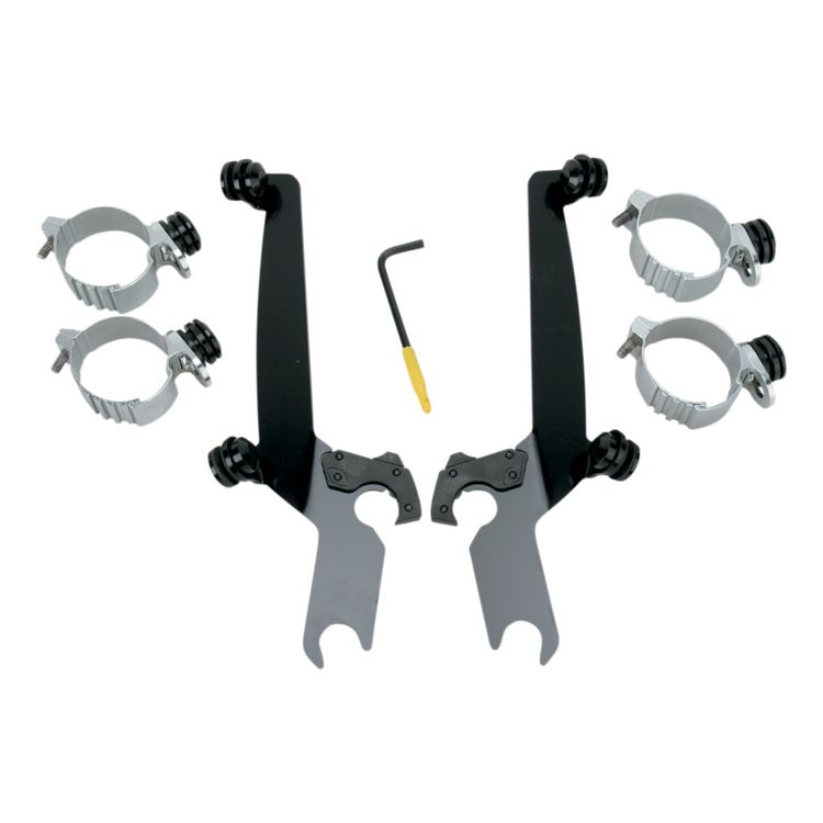 Memphis Shades Sportshield Trigger-Lock Mount Kit For Harley Dyna / Softail 2006-2025