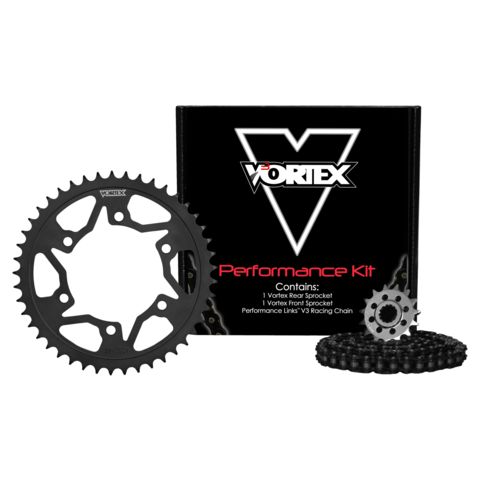 Vortex V3 WSS Chain And Sprocket Kit Kawasaki Ninja 250 2010-2013