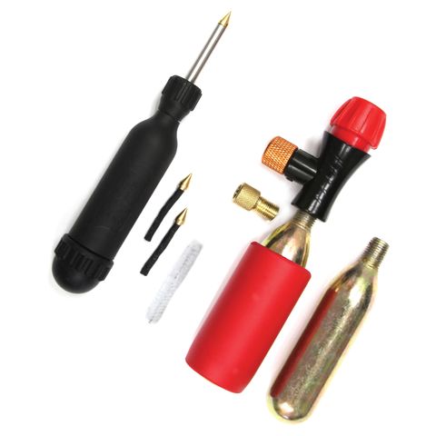 DYNAPLUG Carbon Ultralite Tubeless Tire Repair Kit with Co2