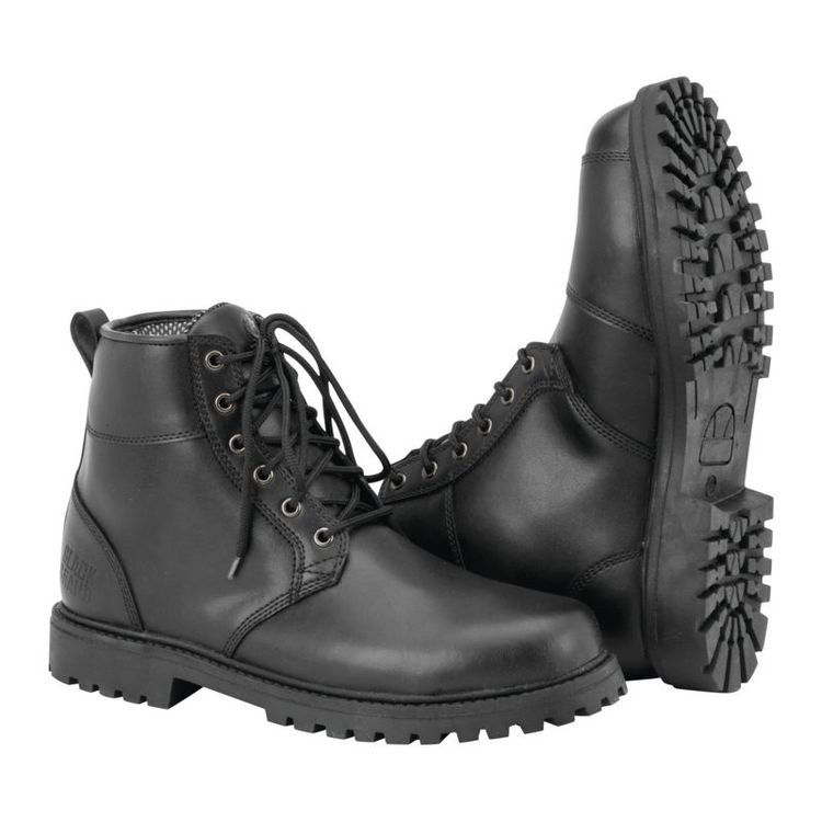 Black Brand Stomper Boots (9) Cycle Gear