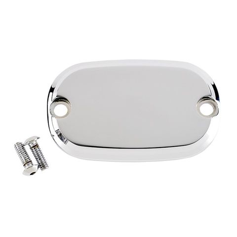 Joker Machine Smooth Rear Master Cylinder Cover For Harley Big Twin 1999-2017