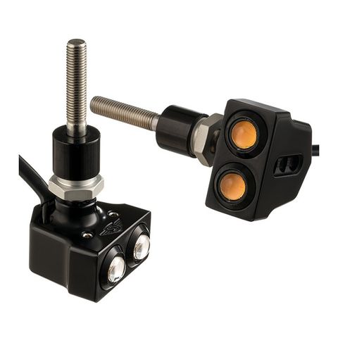 Joker Machine LED Dual Rat Eye Mirror Mount Front Turn Signals