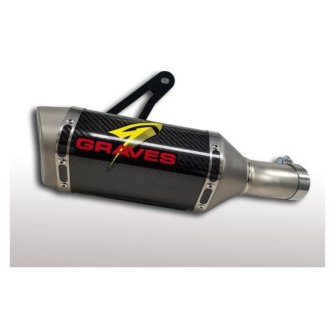 Graves Hexagonal Slip-On Exhaust Suzuki GSXR 1000 / R 2017-2025