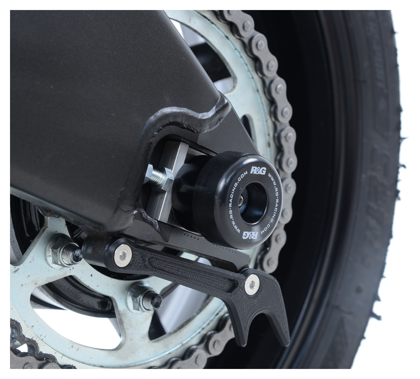 R&G Racing Rear Axle Sliders Yamaha R6 20172020 Cycle Gear