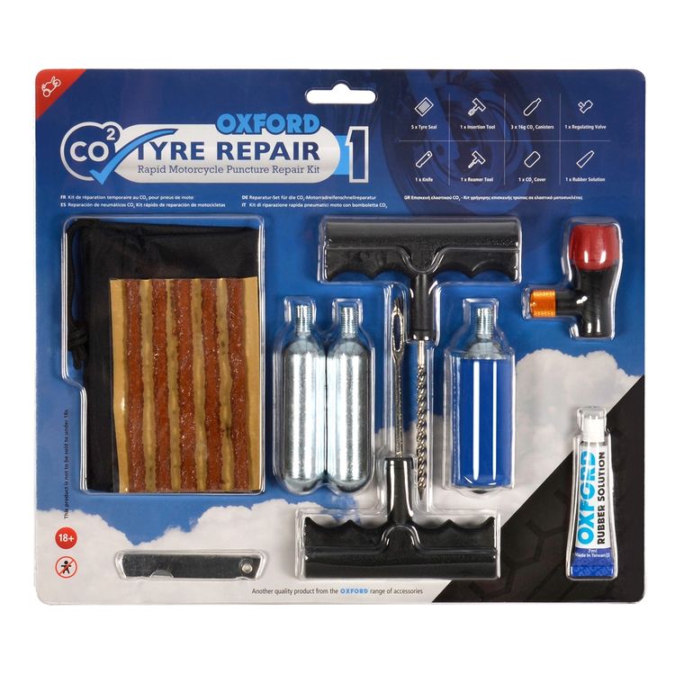 co2 tire inflator kit