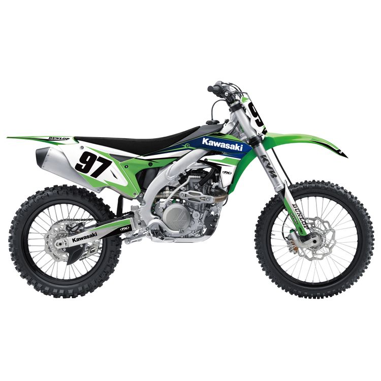 Factory Effex EVO 15 Shroud / Airbox Graphics Kit Kawasaki KX450F 2016-2018
