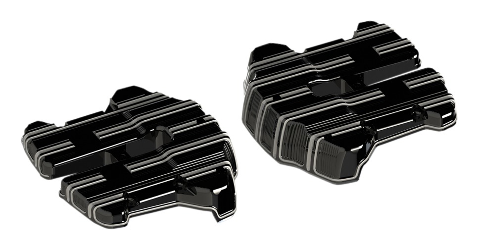 Arlen Ness 10-Gauge Rocker Box Top Covers For Harley Milwaukee-Eight 2017-2026