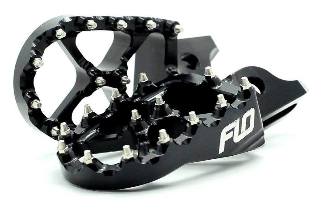 Flo Motorsports Pro Series Foot Pegs Honda / Kawasaki 125cc-450cc 2004-2027