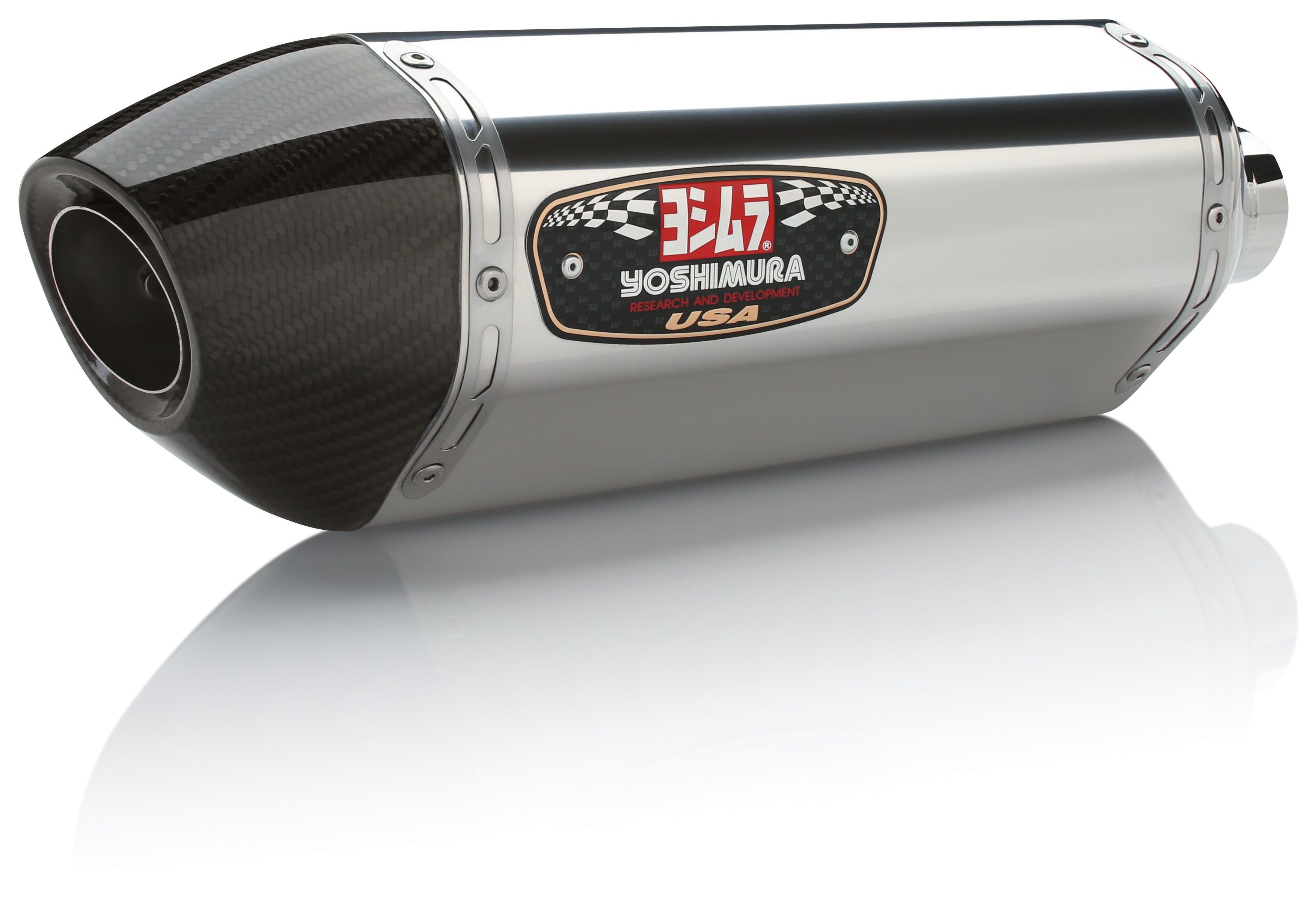 Yoshimura R77 Race SlipOn Exhaust CanAm Spyder RSS 2013 Cycle Gear