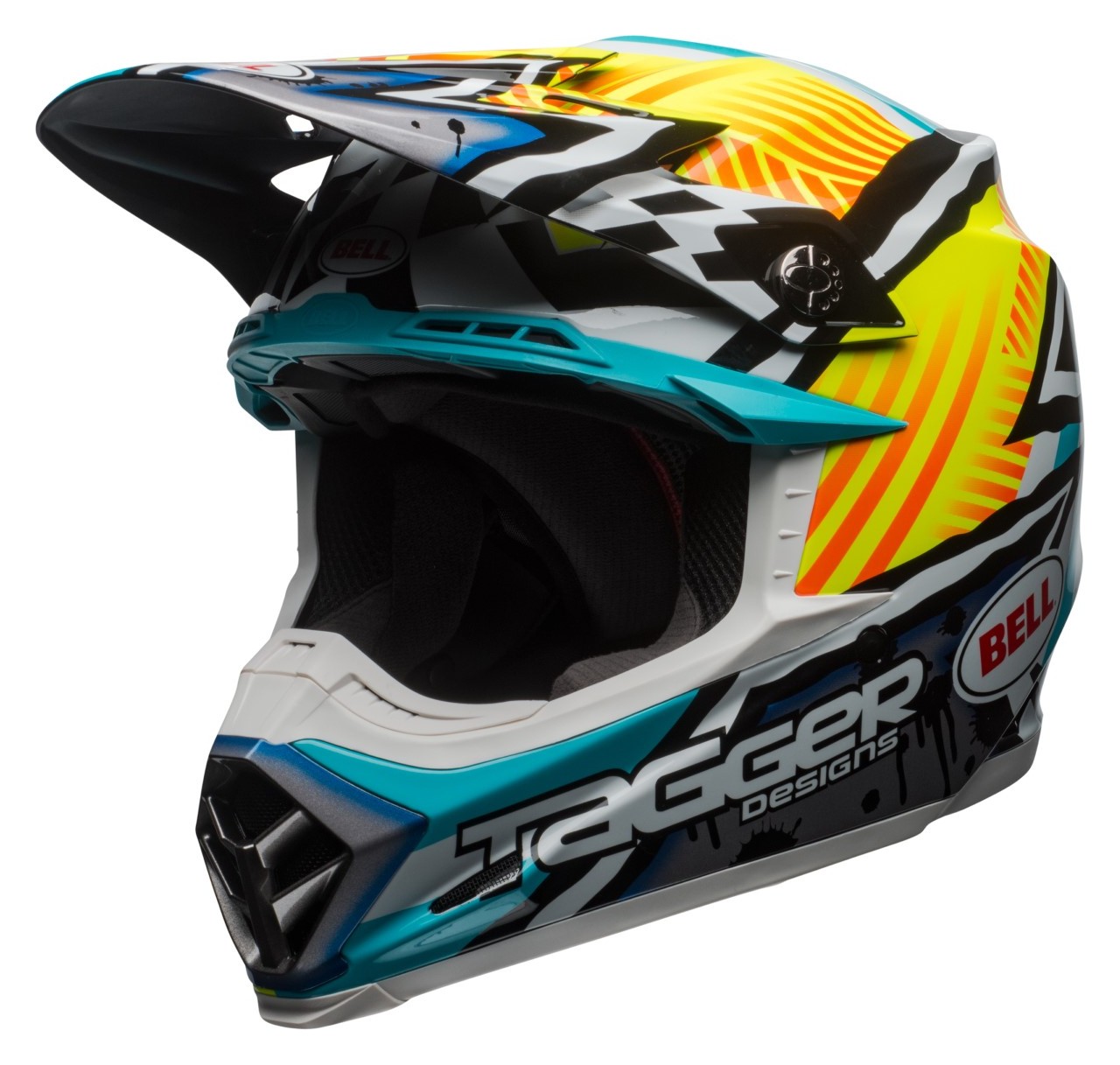 Bell Moto9 MIPS Tagger Asymmetric Helmet Cycle Gear