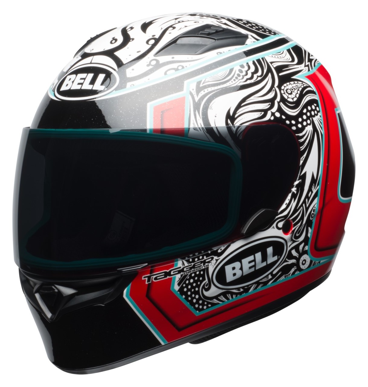 Bell Qualifier Tagger Splice Helmet Cycle Gear