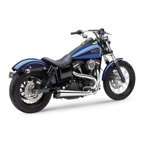 Cobra El Diablo 2-Into-1 Exhaust For Harley Dyna 2006-2011
