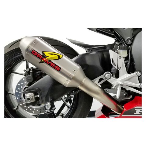 Graves Cat Back Slip-On Exhaust Honda CBR1000RR 2017-2025