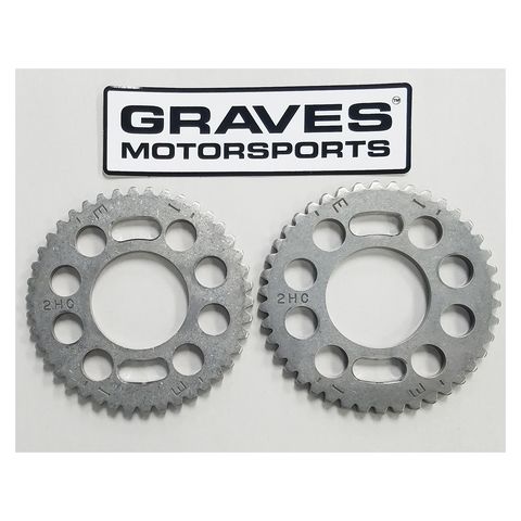 Graves Slotted Cam Sprockets Yamaha YXZ1000R 2016-2019