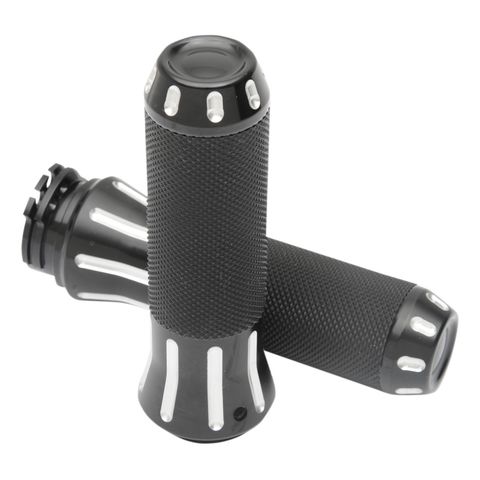 Drag Specialties Custom Grips For Harley With Dual Cable Throttle