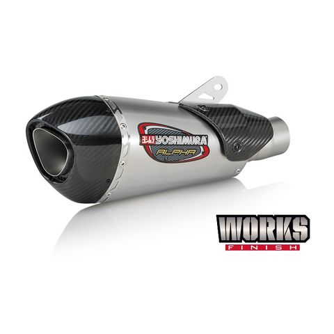 Yoshimura Alpha T Works Street Slip-On Exhaust KTM 390 Duke / RC390 2017-2020