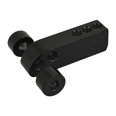 Memphis Shades Headlight Extension Block For Harley Dyna Wide Glide 2006-2017