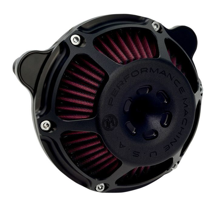 Performance Machine Max HP Air Cleaner Intake For Harley Milwaukee