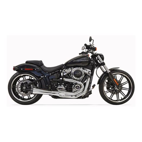 Bassani Road Rage 2-Into-1 Exhaust For Harley Softail Breakout / Fat Boy / FXDR 2018-2026