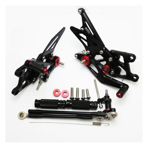 Hotbodies Racing MGP Adjustable Rearsets Honda CBR600RR 2007-2025