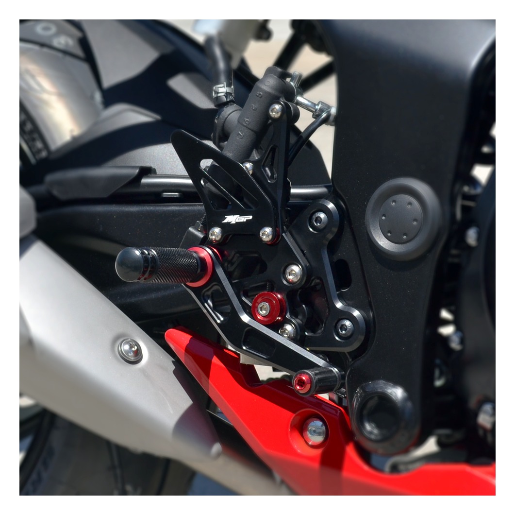 Hotbodies Racing MGP Adjustable Rearsets Suzuki GSXS750 20152022