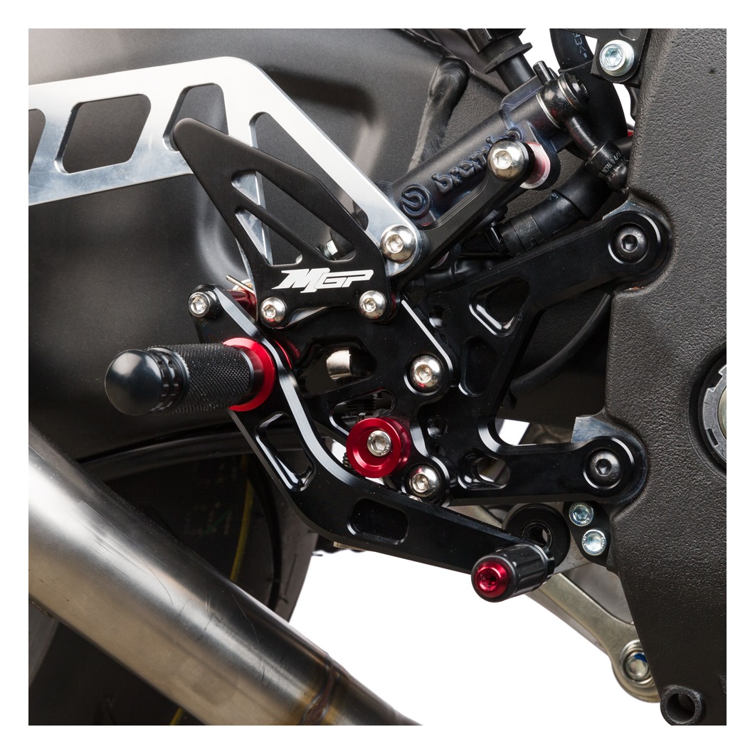 Hotbodies Racing MGP Adjustable Rearsets Yamaha FZ10 / MT10 20172021