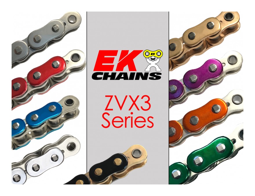 EK Chain 520 ZVX3 Chain - Cycle Gear