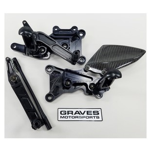 Graves Rearsets Yamaha R6 2006-2020 SKU:RSY-06R6-KAF sku RSY-06R6-KAF