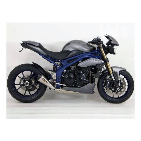 Hindle EVO Megaphone Slip-On Exhaust Triumph Speed Triple / R 2011-2015