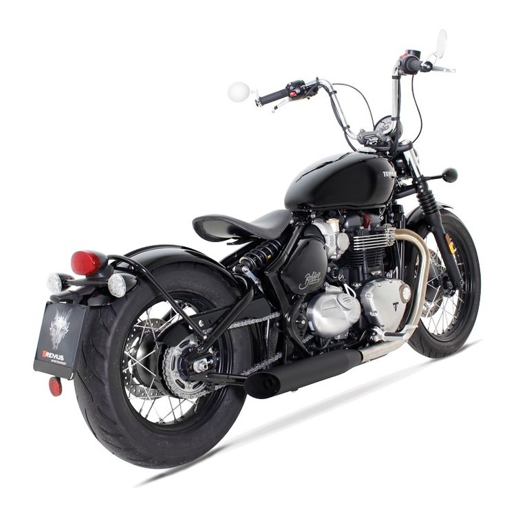 Remus Custom Slash Cut Slip-On Exhaust Triumph Bonneville ... (750 x 750 Pixel)