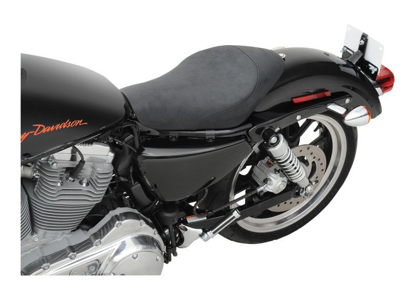 Saddlemen Renegade S3 Super Slammed Solo Seat For Harley - Cycle Gear