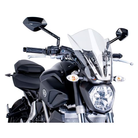Puig Touring Naked New Generation Windscreen Yamaha FZ-07 2015-2017