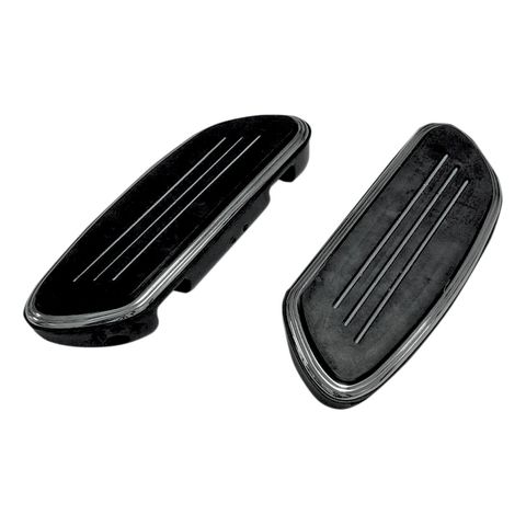 Drag Specialties Sweeper Passenger Floorboards For Harley 1986-2025